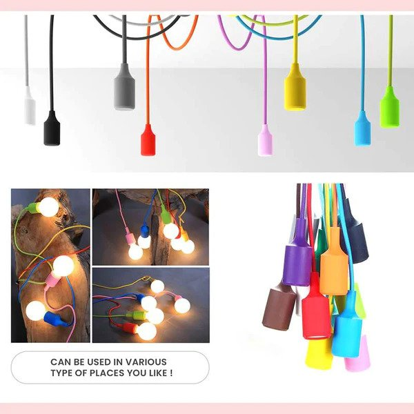 Spider shape Single Colour pendant Light