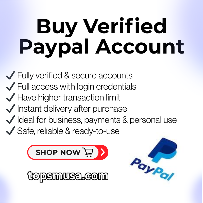 buy verified paypal account