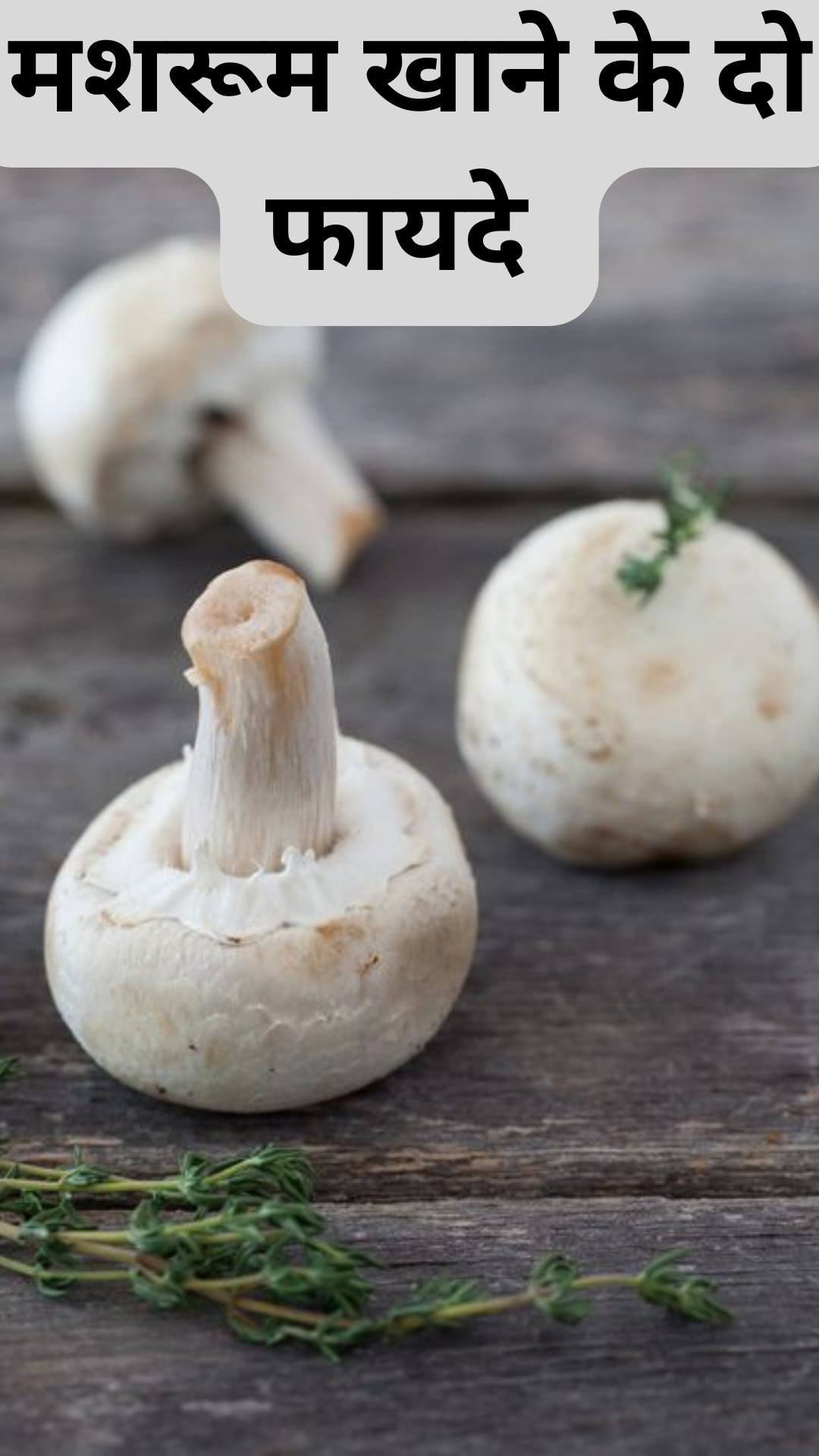Two benefits of eating mushrooms