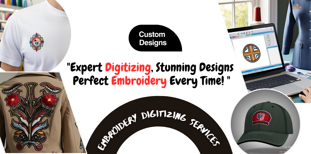 Embroidery digitizing service