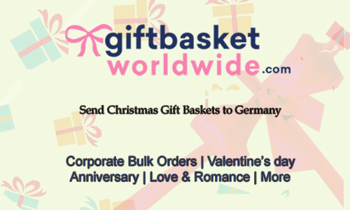 Send Joy to Loved Ones in Germany with Online Christmas Gift Basket Delivery