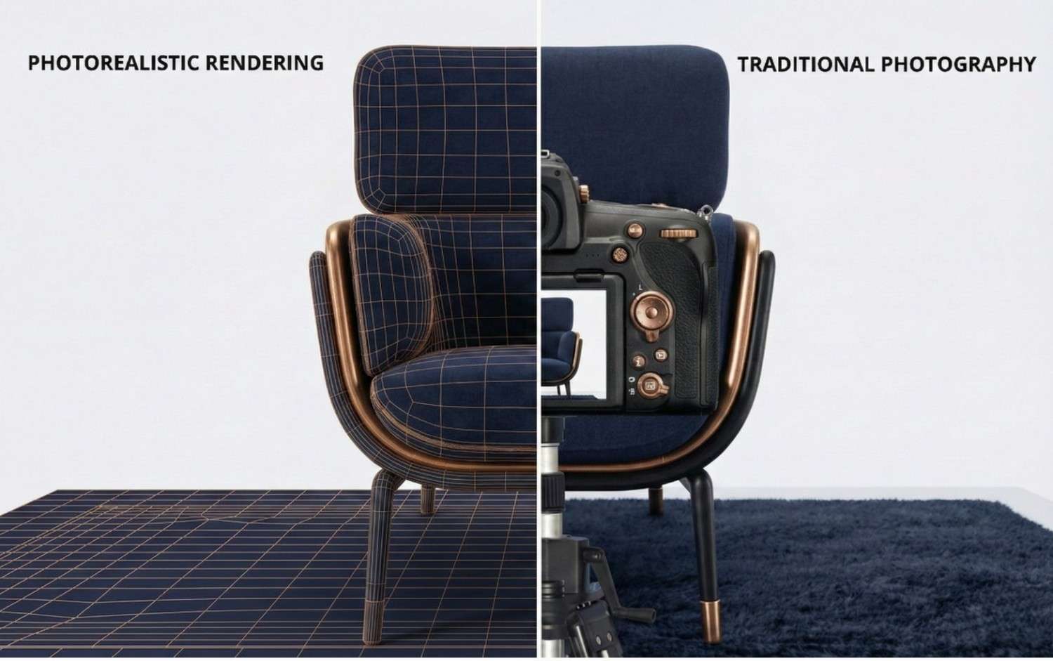 Photorealistic Rendering vs Photography Comparison 3D