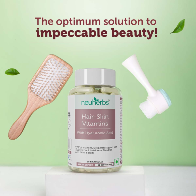 Radiant Beauty Starts Within: Vitamins for Skin with Hair, Skin, and Nails Tablets
