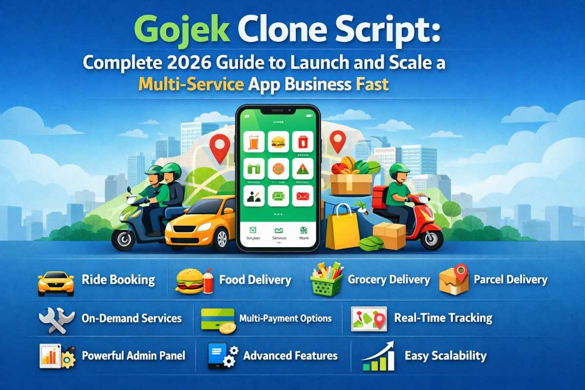 Gojek Clone Script: Complete 2026 Guide to Launch 