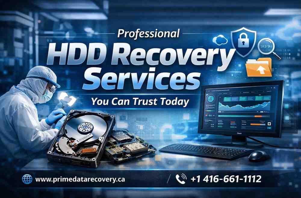 Professional HDD Recovery Services You Can Trust Today