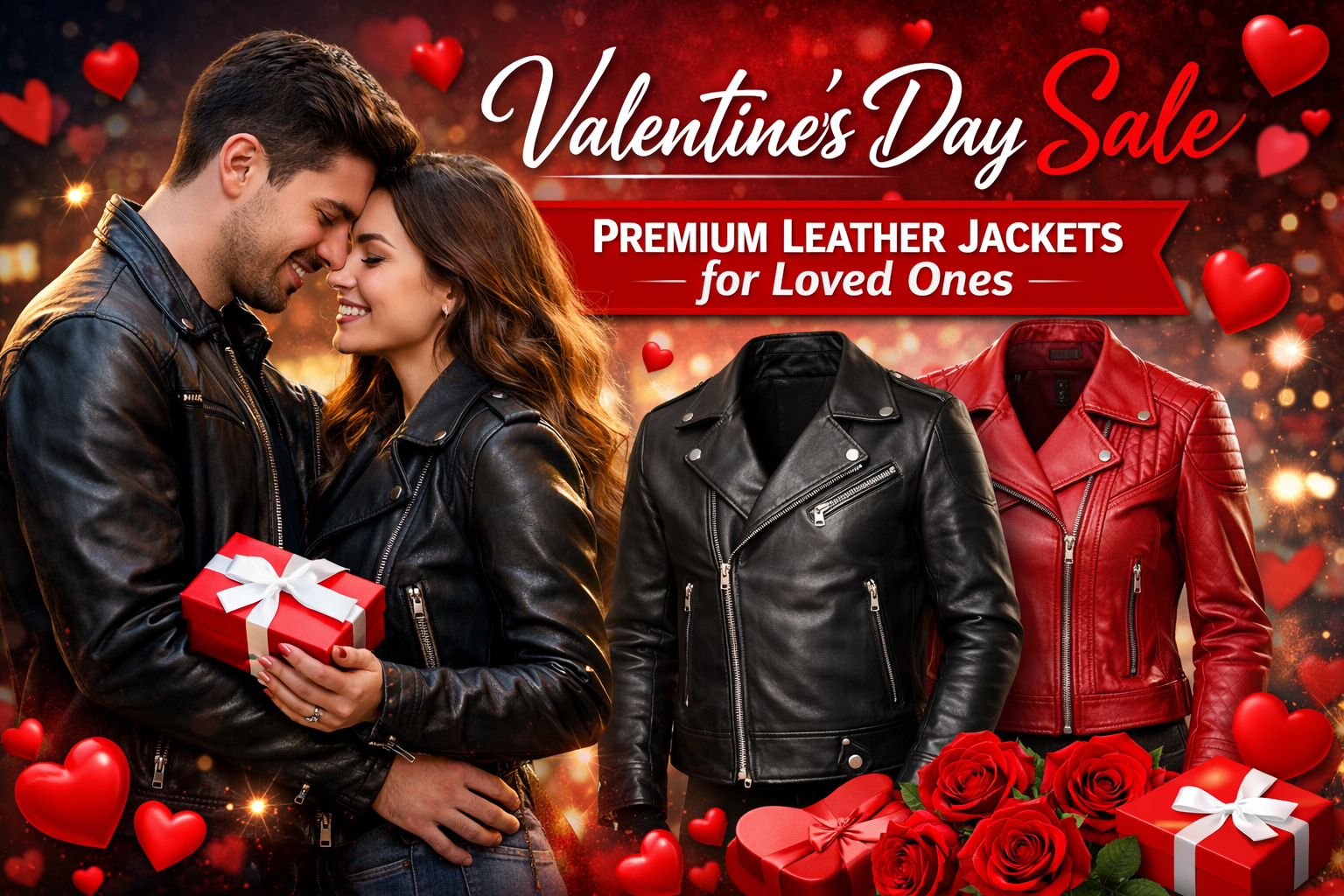 Perfect Valentine’s Day Gift Leather Jackets They’ll Love: