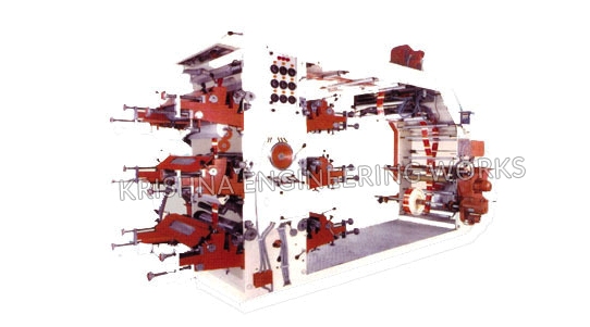 Флексографская печатная машина Krishna Engineering Works