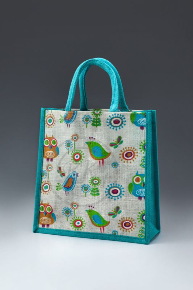 Puspajutebags: India's Trusted Manufacturer & Exporter of Jute Printed Bags with Webbed Handles