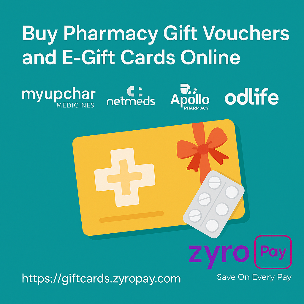 Buy Pharmacy Gift Vouchers and E-Gift Cards Online
