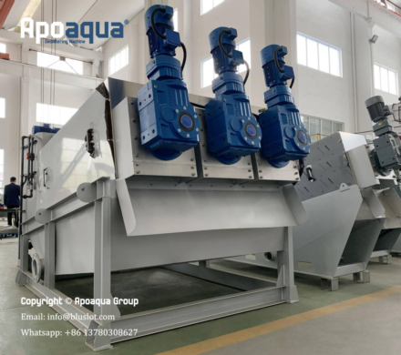 High-Efficiency Sludge Dewatering Machine for Wastewater