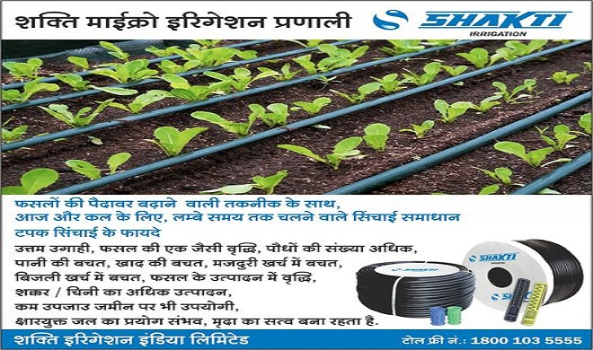 Shakti Irrigation - Manufactures of drip irrigation systems, pipes & cables	