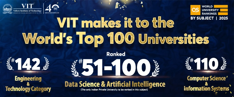 Vellore Institute of Technology |Top B.Tech College in India
