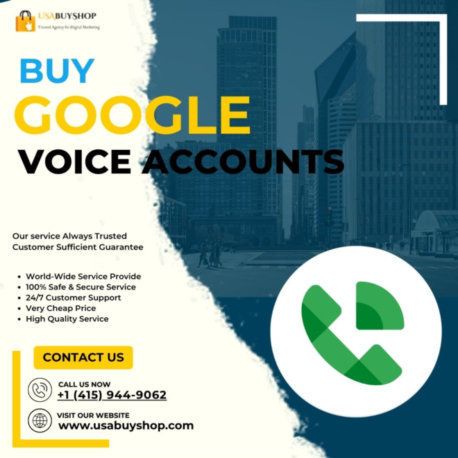 Buy Google Voice Accounts - Get Access to Unlimited Calling and Messaging
