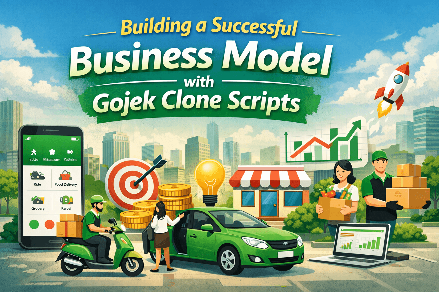 Successful Business Model with Gojek Clone Scripts