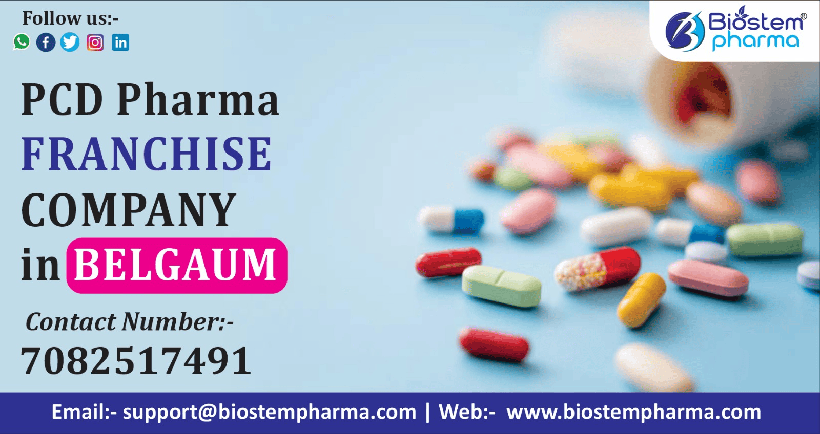 PCD Pharma Franchise Company in Belgaum