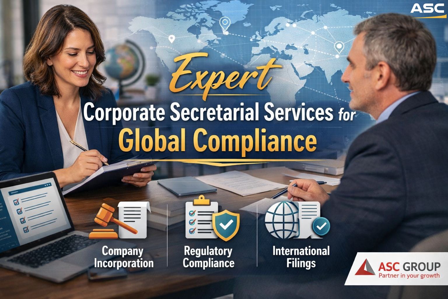 Stay Compliant With Corporate Secretarial Support That Works