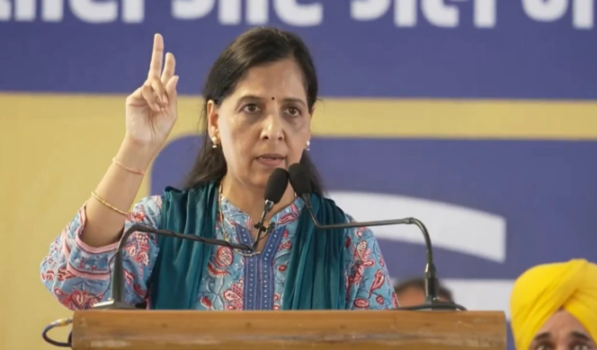 Arvind Kejriwal's life is in danger, wife Sunita made many big allegations in the India Block rally,