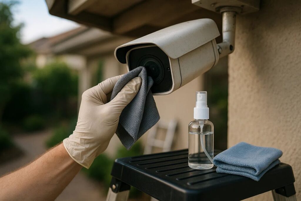 CCTV Camera Cleaning Guide: Keep Your Lens and Housing 