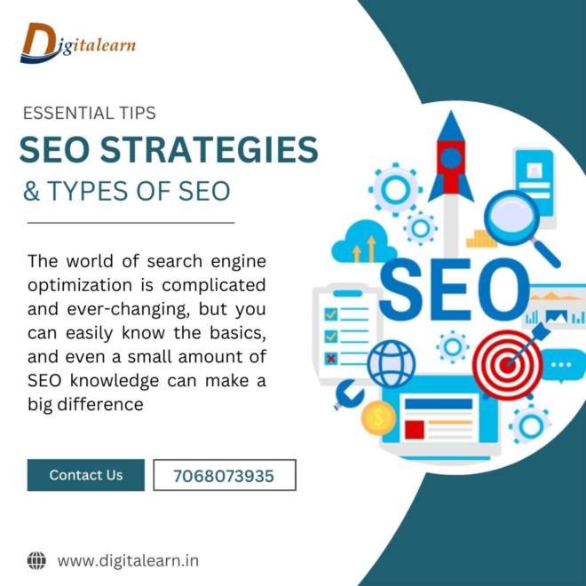 Essential Tips, SEO Strategies and types of SEO (Search Engine Optimization) for 2024