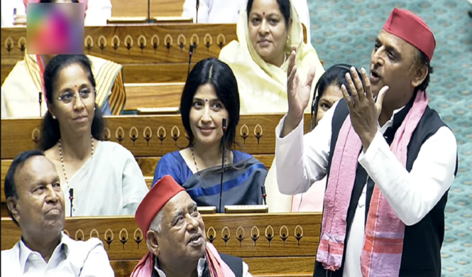 Akhilesh Yadav said in Parliament, I neither had nor had faith in EVM, even if we win 80 seats, it w