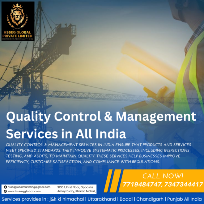 Reliable Quality Control Services Across India's States