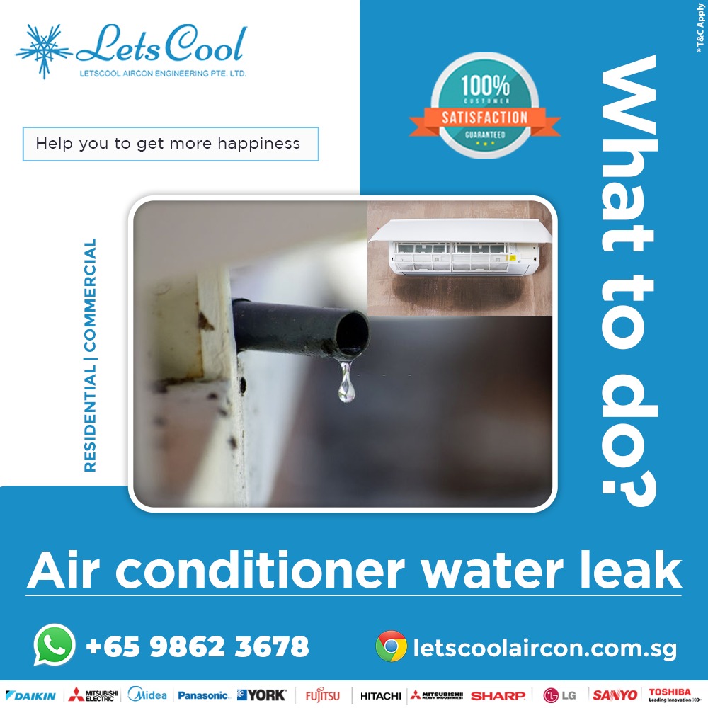 Why is my air‑con leaking water?