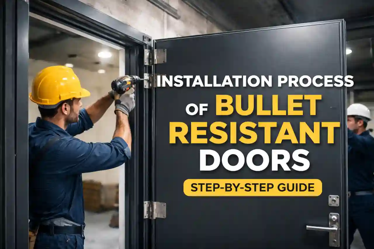 Installation Process of Bullet Resistant Doors