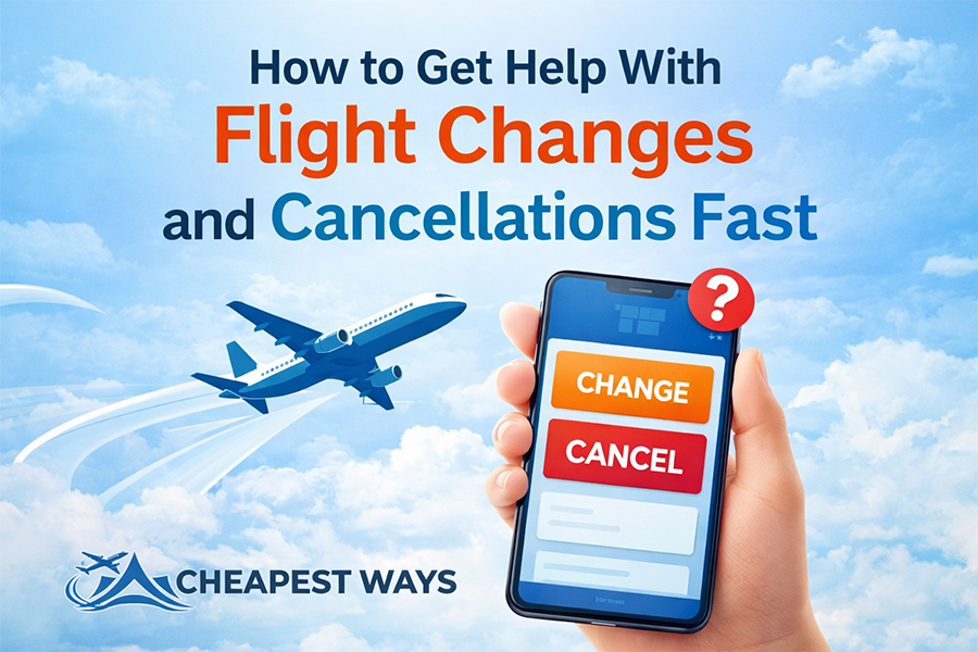 How to Get Help With Flight Changes and Cancellations Fast