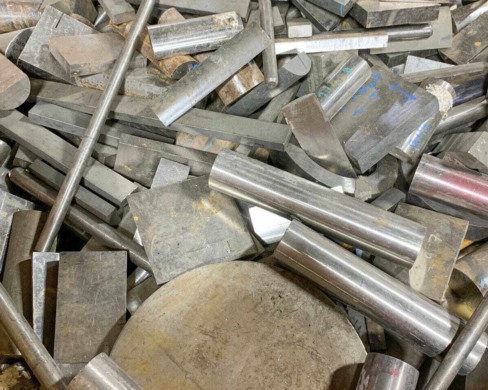 Titanium forging round bar