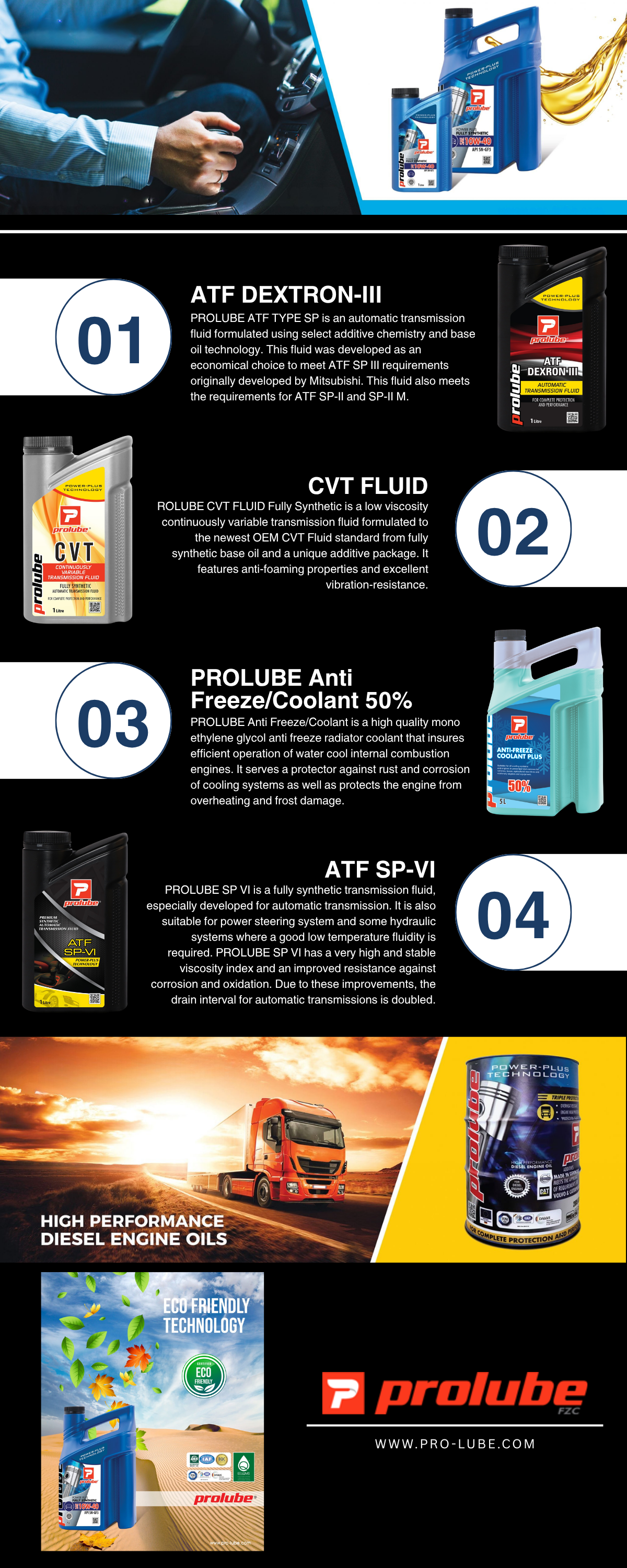 Trust the Brand That Performs with Prolube Engine Oil