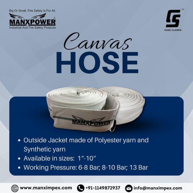 Canvas Hose Pipe Price List