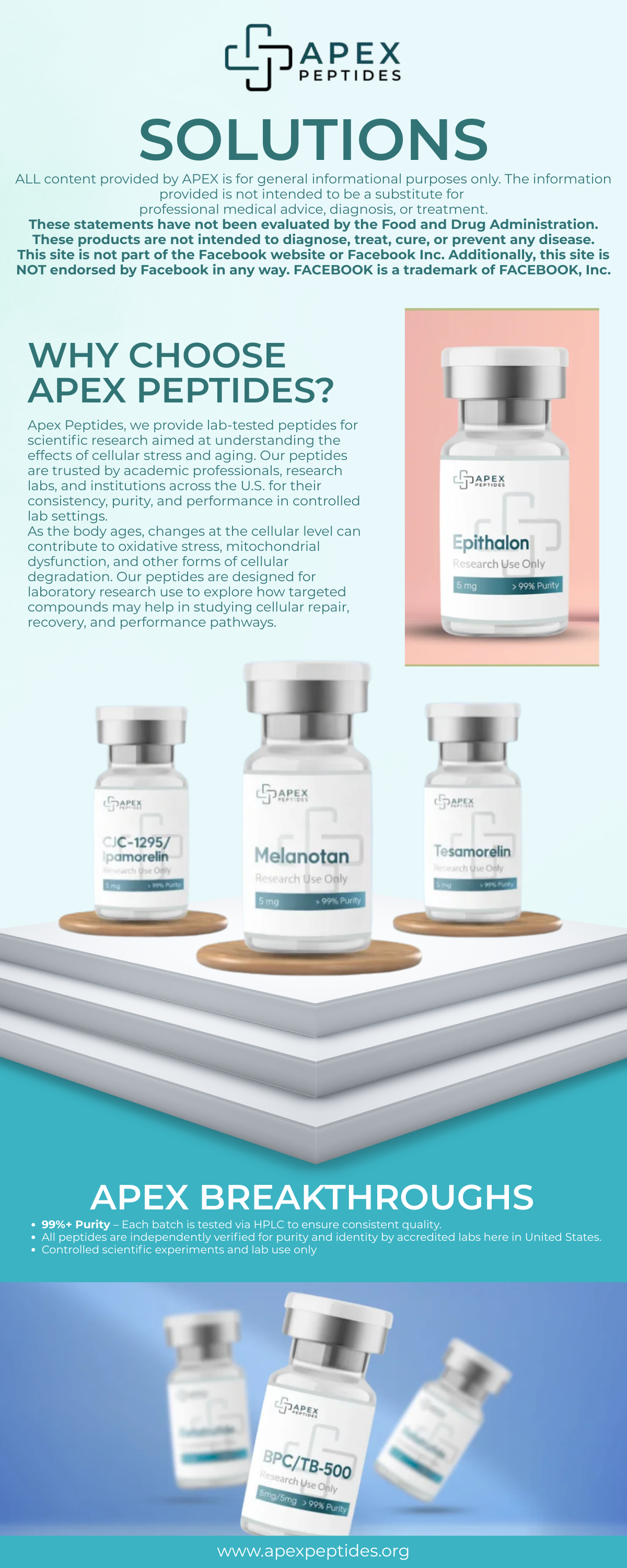 Research-Only Peptides Backed by Transparency and Quality