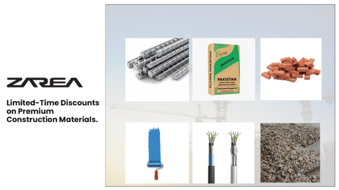 Zarea Exclusive: Limited-Time Discounts on Premium Construction Materials