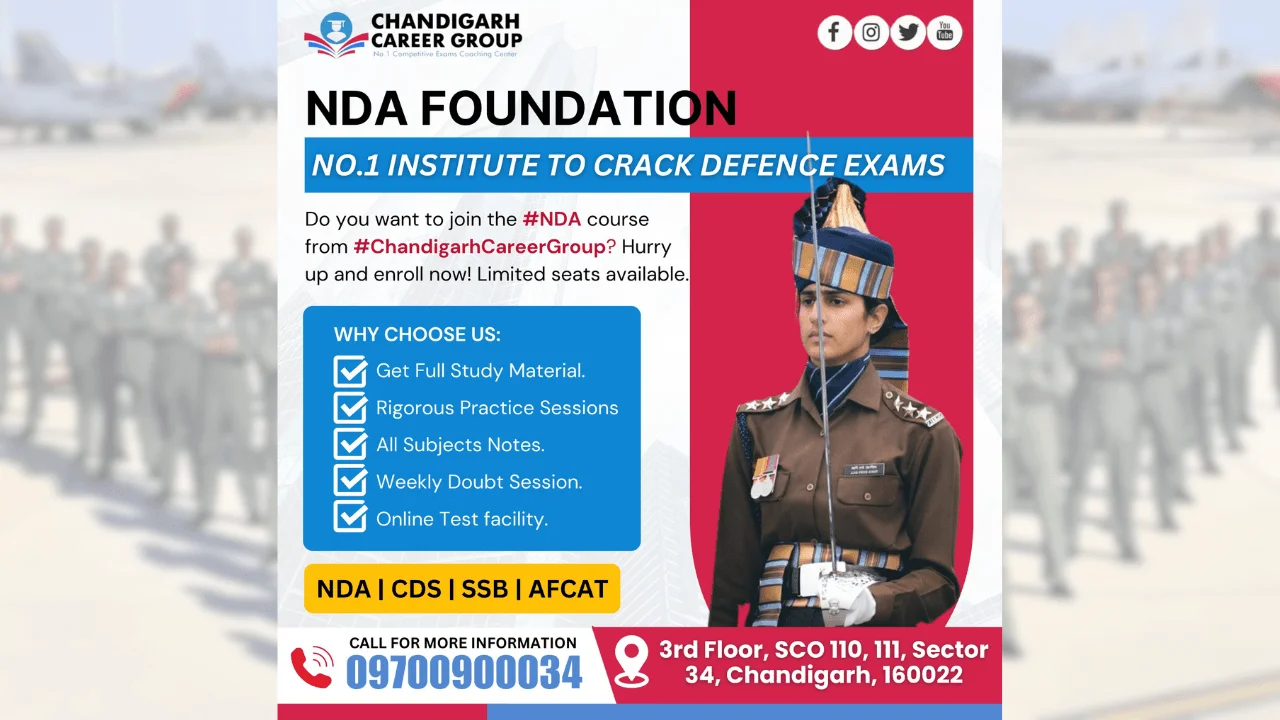 NDA coaching in Chandigarh |  Chandigarh Career Group