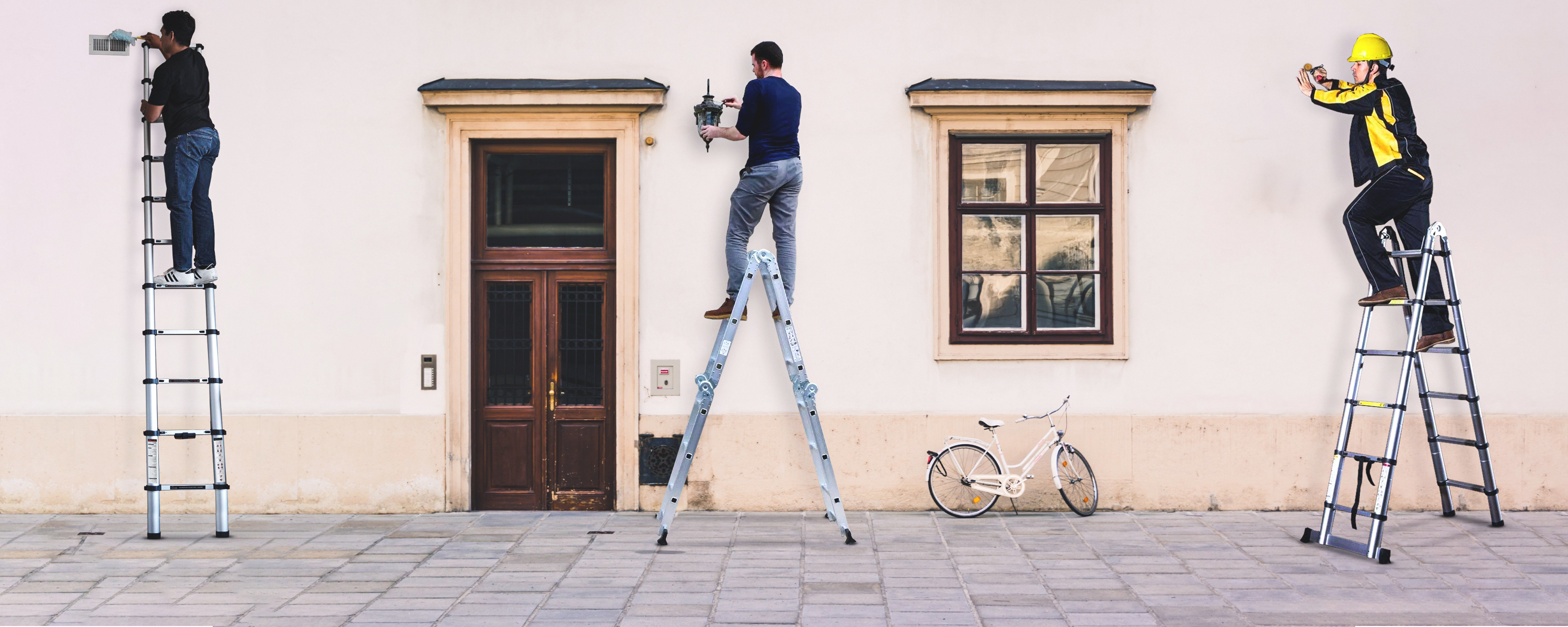 Corvids Aluminium Ladder – Durable & Safe for Every Task
