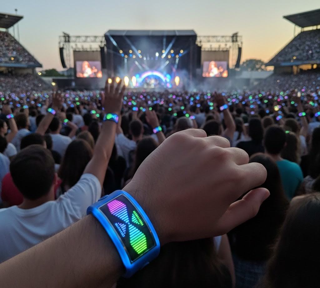 Custom LED Wristband Solutions for Live Events