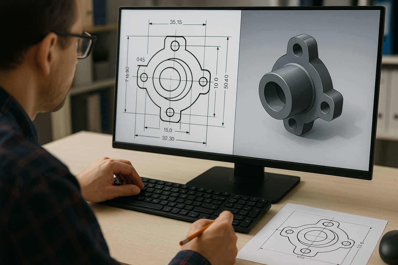 AutoCAD 3D-to-2D Conversion Boosts Manufacturing Output