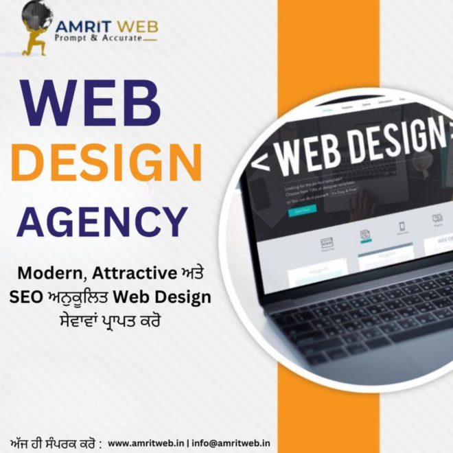 Unlocking Digital Success with Amrit Web: Your Premier Web Design Company in Mohali