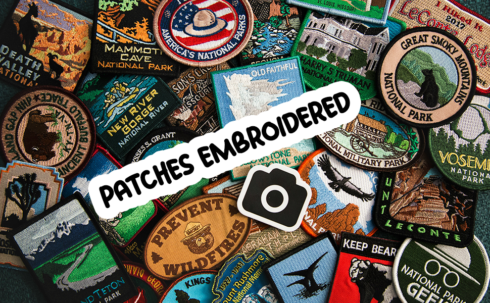 Embroidered Patch Canada Stitch Patches