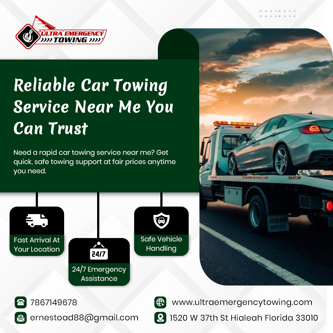 Order Reliable Heavy Duty Towing Near Florida