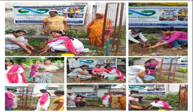 Independence Day Celebrations of Sudarshana Foundation: Tree Plantation and Environment Awareness Ca