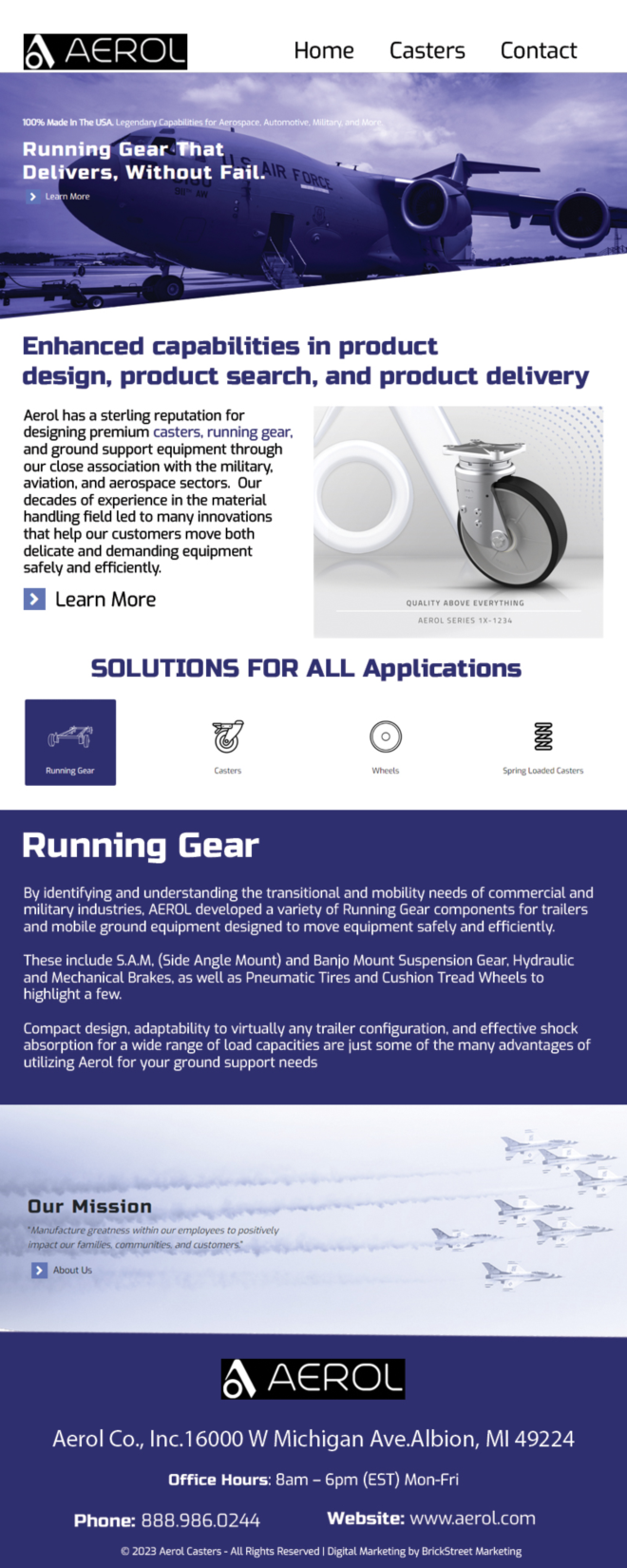 Smooth Sailing with Aerol Casters