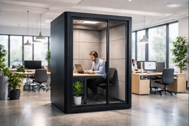Soundproof Work Pod The Key to Focused Distraction-Free Work