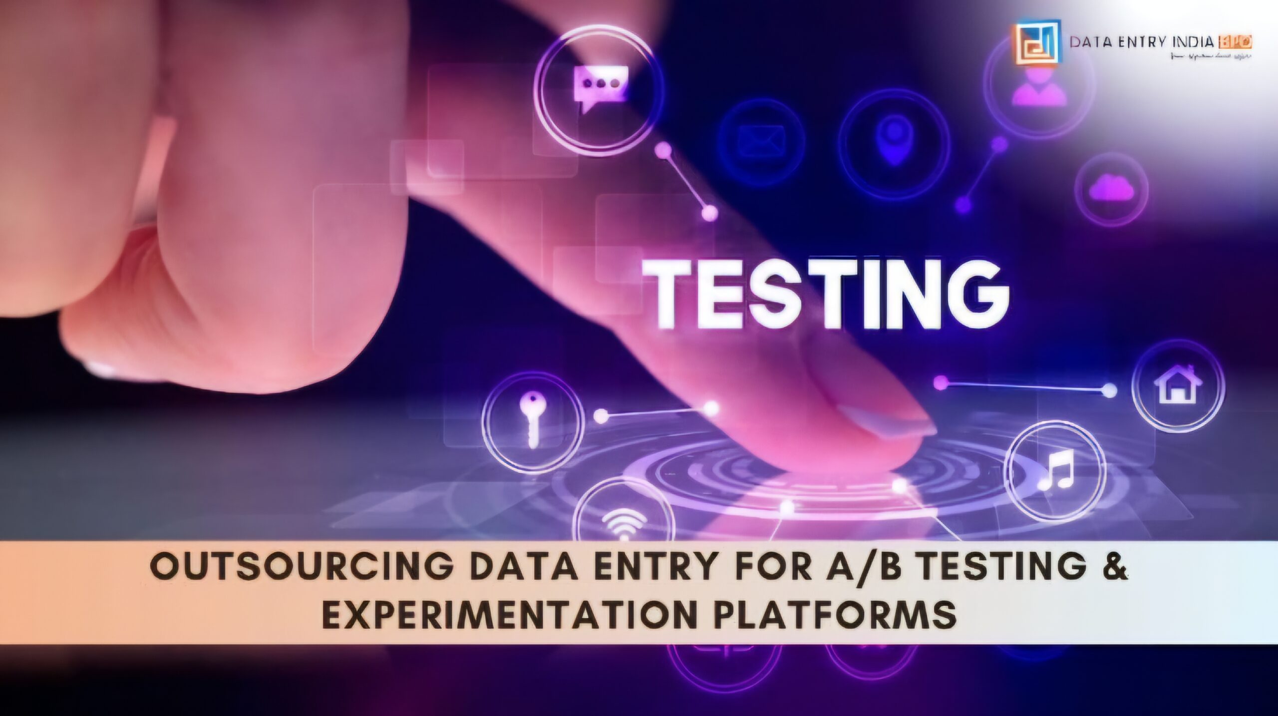 Outsourcing data entry for experimentation platforms