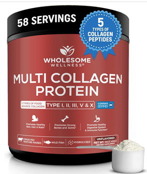 Wholesome Wellness Premium Multi Collagen Peptide