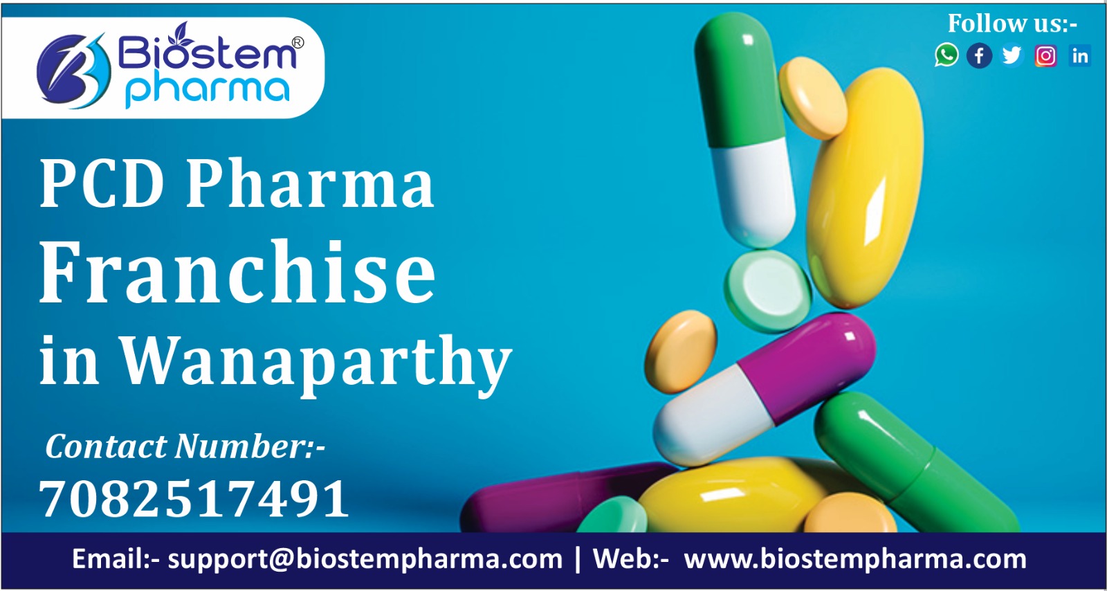 PCD Pharma Franchise in Wanaparthy