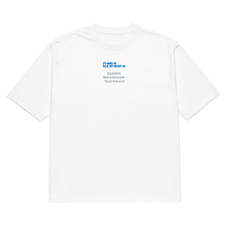 Against Mainstream Supremacy - Oversized Embroidery