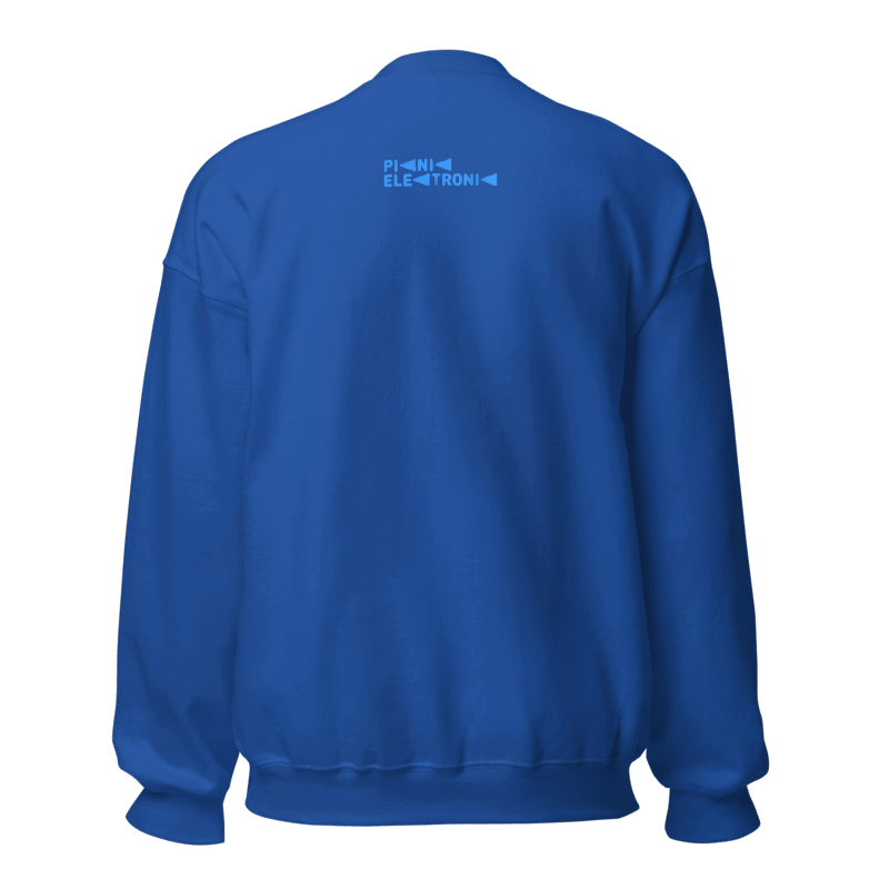 Stop Cannibalism Sweatshirt Blue Unisex - Image 2