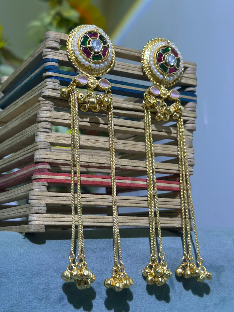 Kashmiri-Style earrings