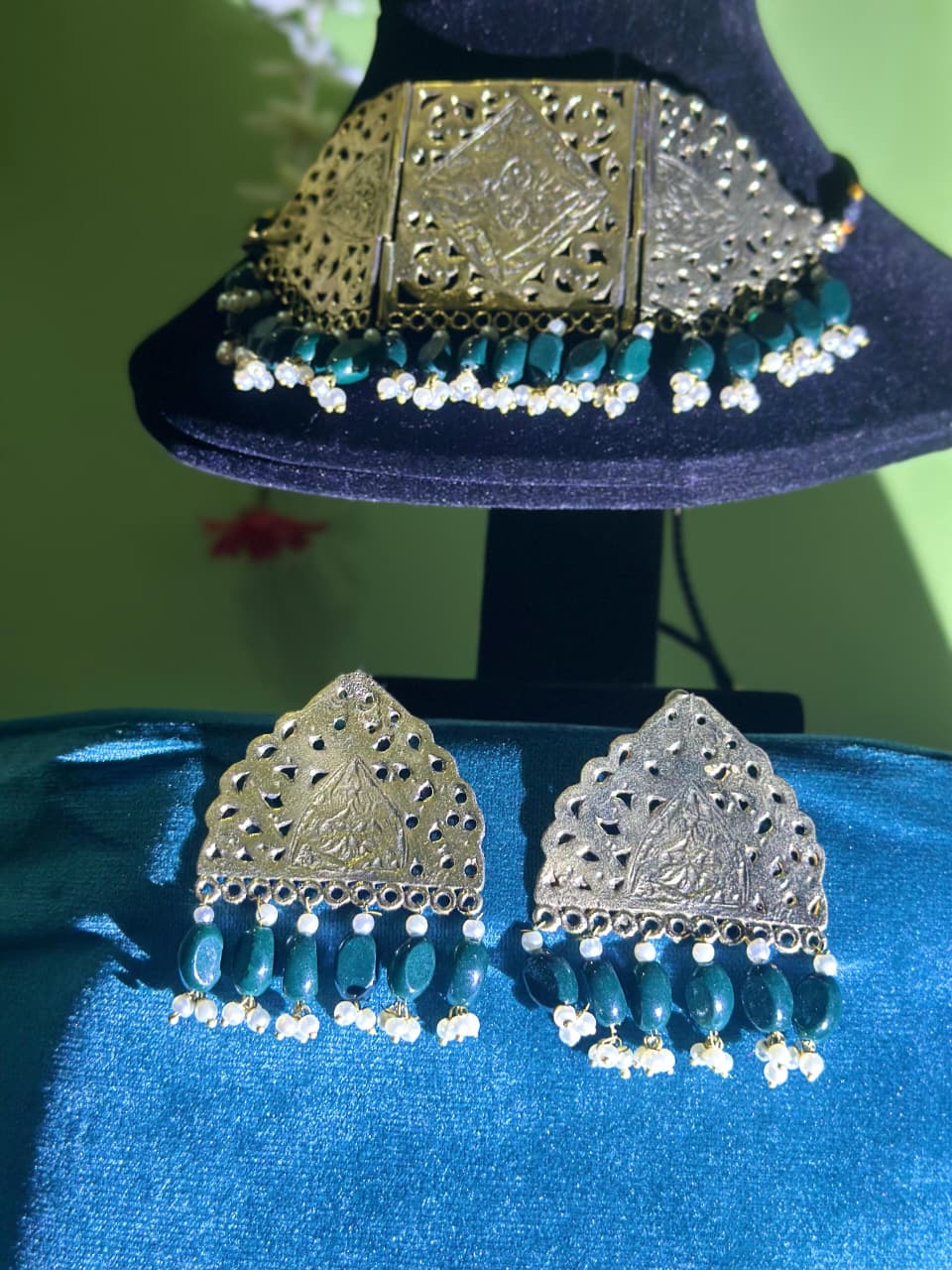 Handcrafted Afghan Jewelry Set